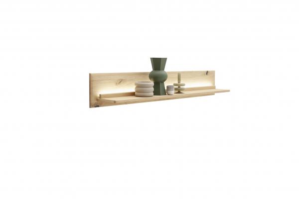 Wandboard ALENTO T50  Balkeneiche in Kristalleiche geölt